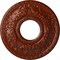 Ekena Millwork Hurley Ceiling Medallion (Fits Canopies up to 7 1/4"), 22 1/8"OD x 7 1/4"ID x 1 3/4"P, Firebrick CM26HUFIF - alternate 1